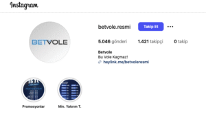 Betvole İnstagram Hesabı Ne Zaman Açılıyor 1 Betvole İnstagram Hesabı